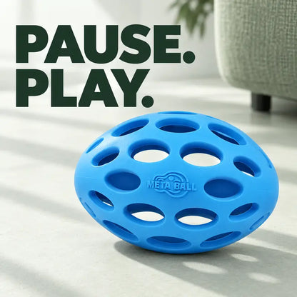 Durable Rubber Interactive Dog Ball Toy - Shake-Activated Sound Enrichment Toy for All Breeds, Encourages Activity, Offers Fetch Fun, Fruit Print Design
