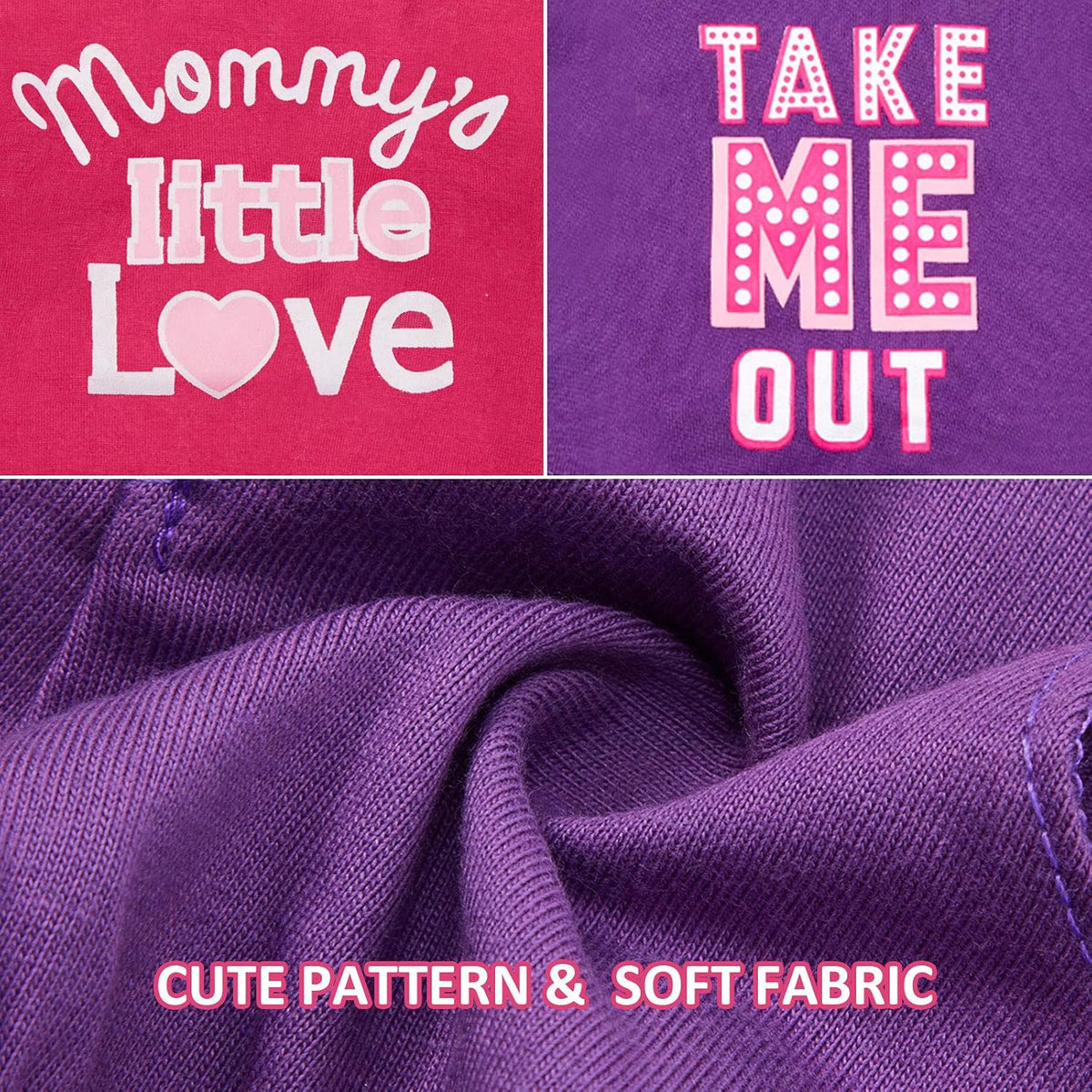 Love and Me 2-Piece Dog Dress Set for XS/S/M/L Sizes, Medium
