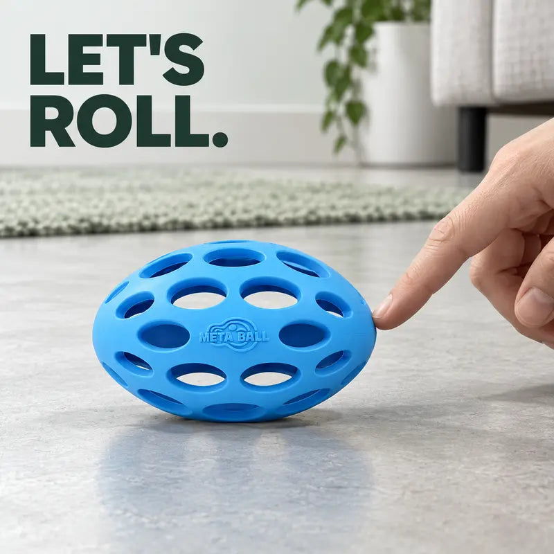Durable Rubber Interactive Dog Ball Toy - Shake-Activated Sound Enrichment Toy for All Breeds, Encourages Activity, Offers Fetch Fun, Fruit Print Design