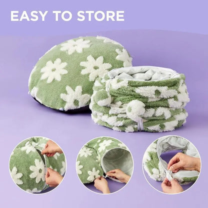 Cat Tunnel Bed – Cozy Donut Hideaway for All Sizes of Cats & Dogs, Soft Polyester Material, Calming Effect – Includes Peekaboo Cave for Kittens, Puppies & Bunnies – Multiple Sizes Available