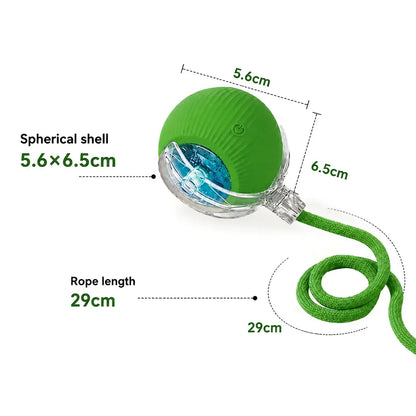 Interactive Smart Chew Resistant Dog Obstacle Avoidance Ball Toy - Universal, Automatic Obstacle Avoidance, Durable, All Seasons, for Indoor Exercise & Active Playtime