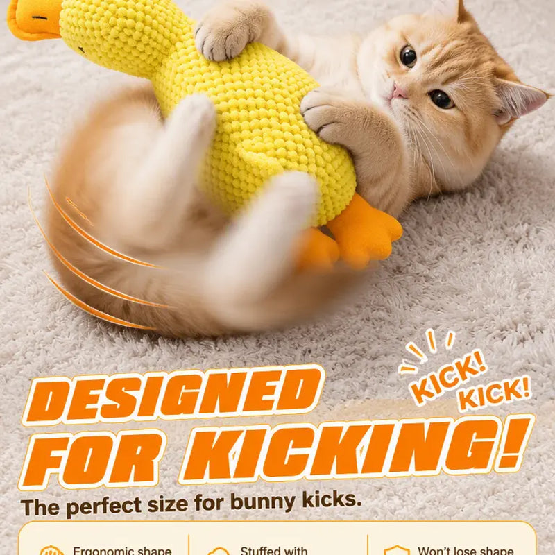 UQIOZ Plush Catnip Toy - Interactive Chew-Resistant Wand with Crinkle Sound for Engaging Play and Teething Relief for Cats